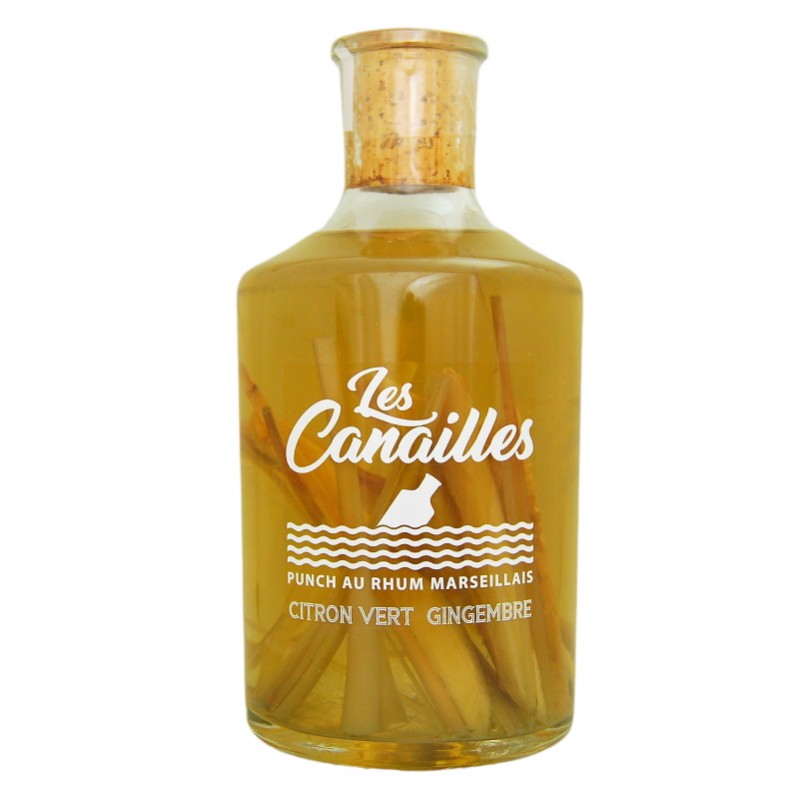 Rhum Arrangé Citron Vert Gingembre 70 Cl Les Canailles 1742